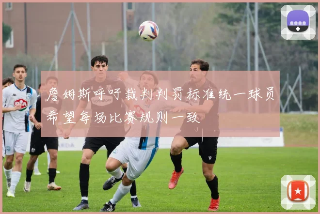 詹姆斯呼吁裁判判罚标准统一球员希望每场比赛规则一致